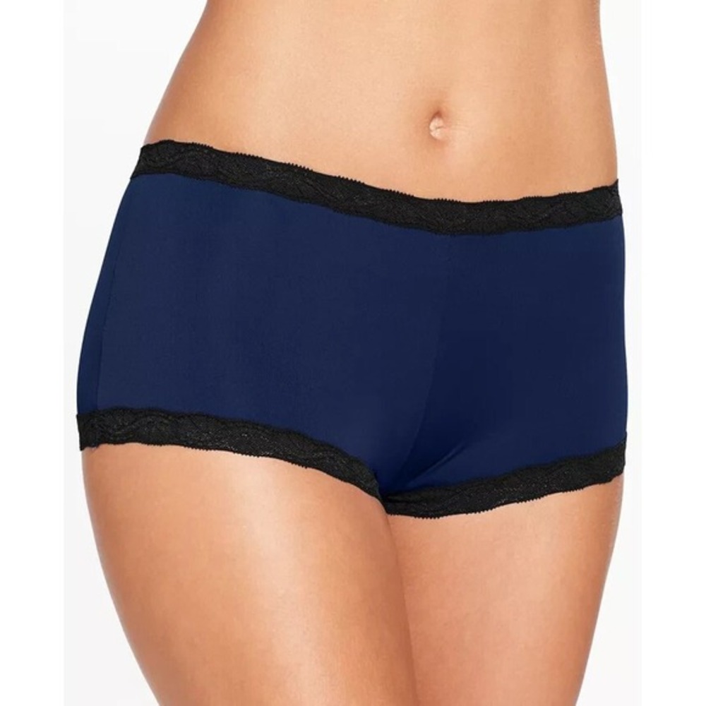 Maidenform Boyshort‎ Underwear Womens S/5 Lace Microfiber Panties One Fab 40760